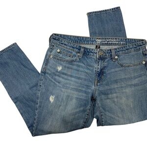 GAP Women's Sexy Boyfriend Distressed Jeans Size 6